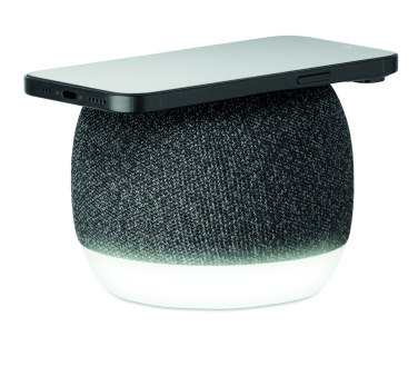 Logotrade ärikingi foto: 15W juhtmevaba laadijaga kõlar LISTOO+