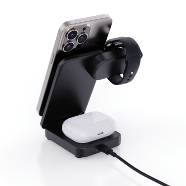 Logo trade ärikingitused foto: Urban Vitamin Arcadia RCS plastikust 15W 3in1 magnetiline laadija