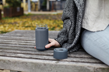 Logo trade reklaamkingi pilt: Black+Blum klaasist reisikruus 340ml