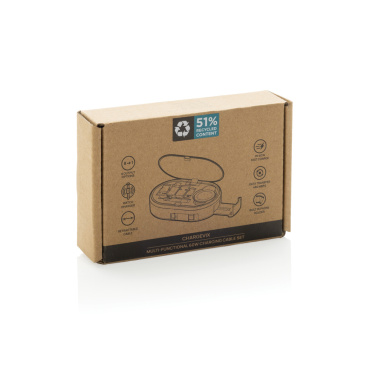 Logo trade ärikingituse pilt: Chargevix RCS rplastic multifunktsionaalne 60W laadimiskomplekt