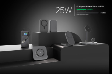 Logotrade reklaamtooted pilt: Quantum RCS ülikiire 10 000 mAh magnetiline 25W akupank