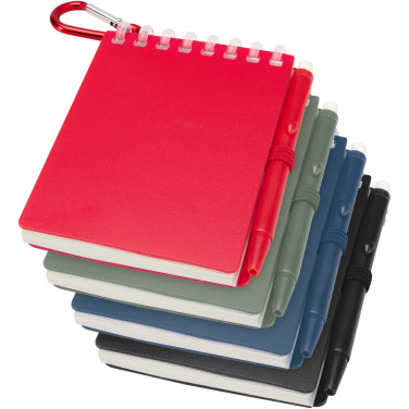 Logotrade meene foto: Lig Mini pehmekaaneline märkmiku ja pastapliiatsi komplekt