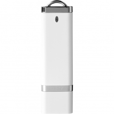 Logo trade mainoslahjat ja liikelahjat kuva: Flat-USB-muistitikku, 4 Gt