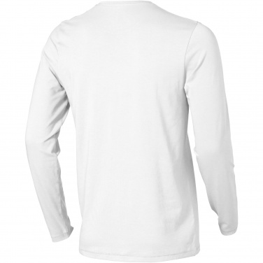 Logo trade mainoslahja kuva: Ponoka long sleeve men's organic t-shirt