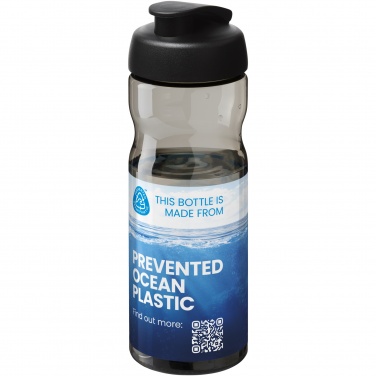 Logotrade mainoslahja tuotekuva: H2O Active® Eco Base 650 ml -urheilujuomapullo läppäkannella
