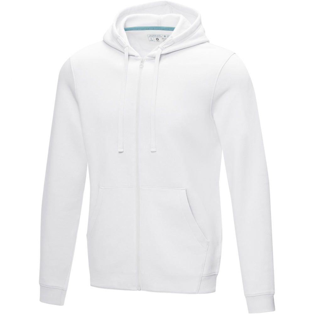 Logo trade mainostuote kuva: Ruby men’s organic recycled full zip hoodie