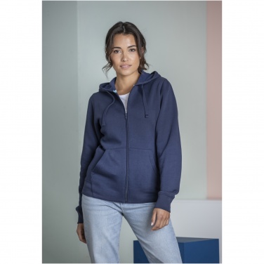 Logo trade liikelahja kuva: Ruby women’s organic recycled full zip hoodie