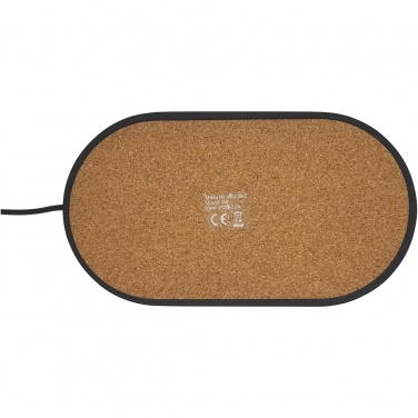 Logo trade mainoslahjat tuotekuva: Klip-työpöydänjärjestäjä, 5 W, langattomasti lataava