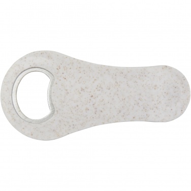 Logo trade mainostuote kuva: Schyn pullonavaaja vehnänoljesta