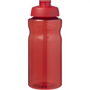 Logotrade liikelahja tuotekuva: H2O Active® Eco Big Base 1 litran urheilujuomapullo flip lid -kannella