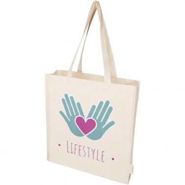 Logo trade mainoslahjat ja liikelahjat kuva: Orissa 180 g/m² organic full gusset tote bag 14L