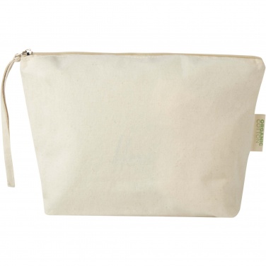 Logotrade mainostuotet kuva: Orissa 180 g/m² organic large accessory pouch 3L