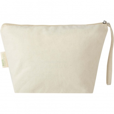 Logotrade mainoslahjat ja liikelahjat tuotekuva: Orissa 180 g/m² organic large accessory pouch 3L