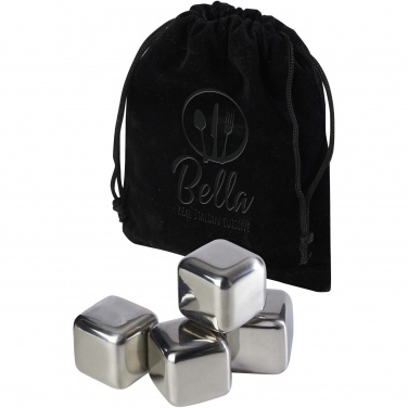 Logo trade mainoslahja ja liikelahja tuotekuva: Froz ruostumattomasta teräksestä valmistettu jääpalasetti