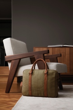 Logotrade mainostuotet kuva: VINGA Bosler tietokonelaukku kierrätetystä RCS canvaksesta