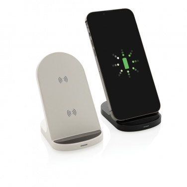 Logo trade mainostuote kuva: RCS muovinen tuplakelainen langattoman latauksen alusta 15W