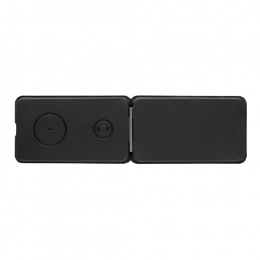 Logo trade mainoslahja kuva: Swiss Peak RCS rePU 15W 3-in-1 magneettinen langaton laturi