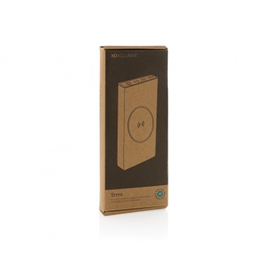 Logotrade mainoslahjat kuva: Terra RCS 18W alumiininen 10000 mAh varavirtalähde 10W