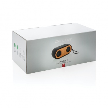 Logotrade mainoslahjat kuva: Bamboo X -kaksoiskaiutin