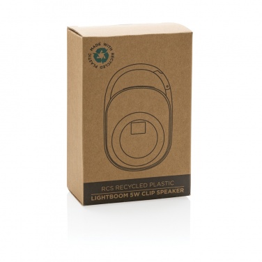 Logotrade mainostuotet kuva: RCS Lightboom 5W clip-kaiutin kierrätetystä muovista