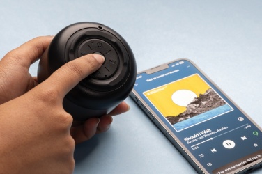 Logotrade liikelahja mainoslahja kuva: BeatBuddy kierrätysmuovista valmistettu 3W kaiutin