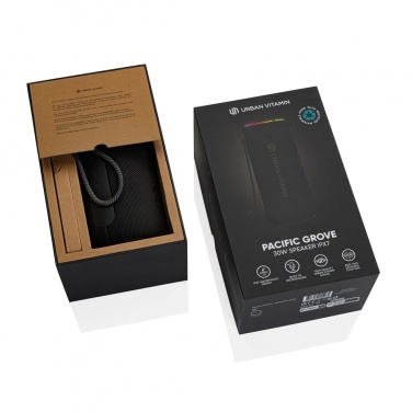 Logotrade mainoslahja tuotekuva: Urban Vitamin Pacific Grove 30W kaiutin IPX7 RCS muovista