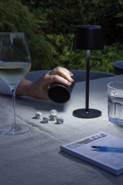 Logo trade mainostuote kuva: Zenic RCS kierrätysmuovinen USB-ladattava pöytävalaisin