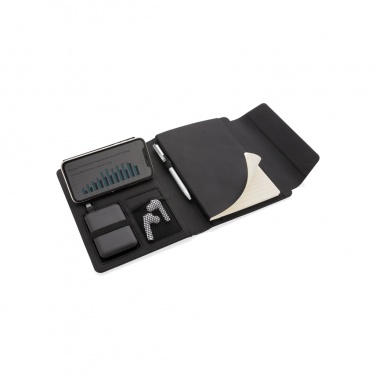 Logo trade liikelahja mainoslahja tuotekuva: Fiko langaton latausportfolio A5 varavirtalähteellä