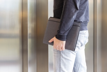 Logo trade liikelahja kuva: A4 portfolio kierrätetystä nahasta