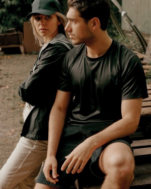 Logo trade mainoslahja kuva: Iqoniq Tikal urheilu t-paita kierrätyspolyesteristä