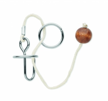 Logotrade liikelahjat mainoslahjat tuotekuva: 2 metallista pulmapeliä