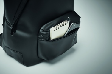 Logo trade mainoslahja kuva: 15'' pehmeä PU-tietokonereppu      MO223