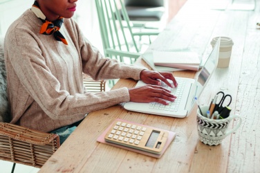 Logo trade mainoslahja ja liikelahja tuotekuva: Laskin