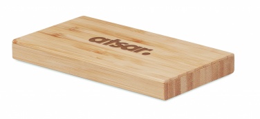 Logotrade mainostuote tuotekuva: Bambu varavirtalähde 4000 mAh ARENA SOLA