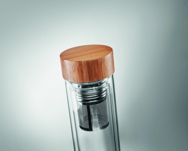 Logo trade mainoslahja kuva: Borosilikaattilasipullo München