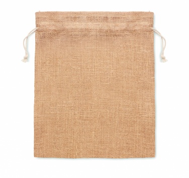 Logotrade mainostuotet kuva: Pieni juuttilahjapussi