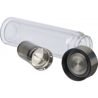 Logo trade mainoslahjat ja liikelahjat kuva: Lämpöpullo KARLSTAD 400 ml