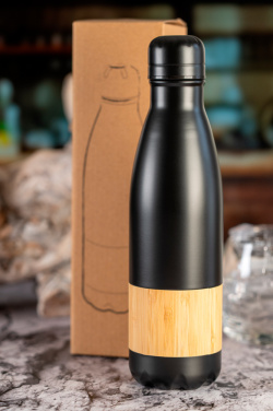 Logo trade mainoslahja ja liikelahja tuotekuva: Ruostumaton teräspullo KOBE 750 ml