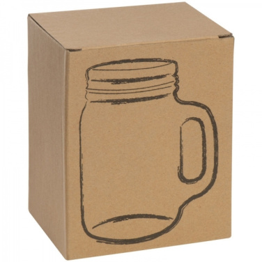 Logotrade mainoslahjat ja liikelahjat tuotekuva: Juomalasi kahvalla ja kannella TREVISO 450 ml