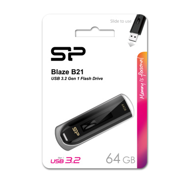 Logotrade liikelahjat kuva: Pendrive Silicon Power Blaze B21 3.1