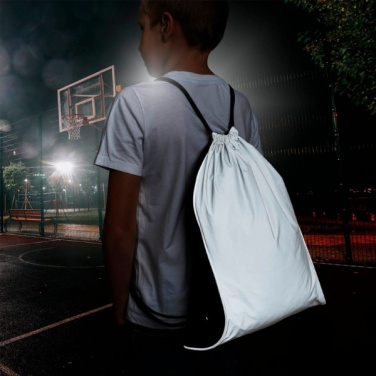 Logo trade mainostuotet tuotekuva: Kiristysnyörilaukku DENISON Schwarzwolf