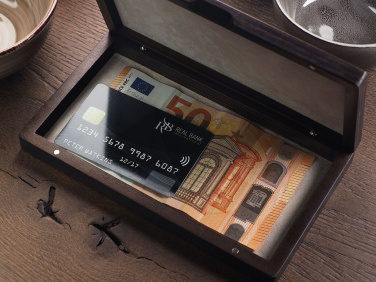 Logotrade mainostuotet kuva: Puinen setelilaatikko 1816121