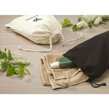 Logo trade mainoslahja ja liikelahja tuotekuva: Lahjapussi GRS kierrätettyä puuvillaa (150 g/m²) L