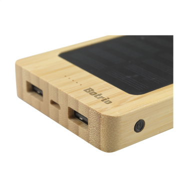 Logotrade liikelahjat mainoslahjat tuotekuva: Solar Powerbank 8000+ langaton laturi