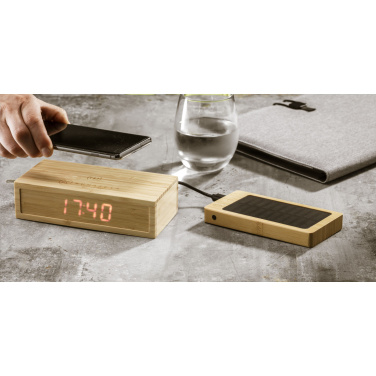 Logotrade liikelahjat kuva: Solar Powerbank 8000+ langaton laturi