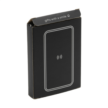 Logo trade liikelahja mainoslahja tuotekuva: Boru Bamboo RCS kierrätetty ABS Powerbank langaton laturi