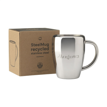 Logo trade liikelahja mainoslahja tuotekuva: SteelMug RCS kierrätettyä terästä 220 ml