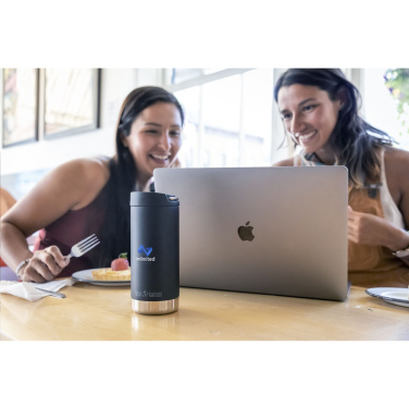 Logotrade mainostuote tuotekuva: Klean Kanteen TK Wide kierrätetty eristetty muki 355 ml