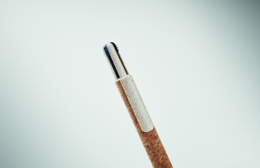 Logotrade liikelahjat kuva: 4-värinen mustekynä korkkia