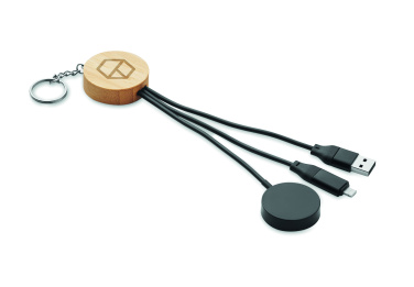 Logotrade liikelahja mainoslahja kuva: Avaimenperä 4 in 1 60W kaapelil